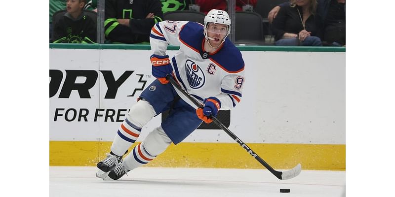 Oilers star Connor McDavid to return vs. Golden Knights