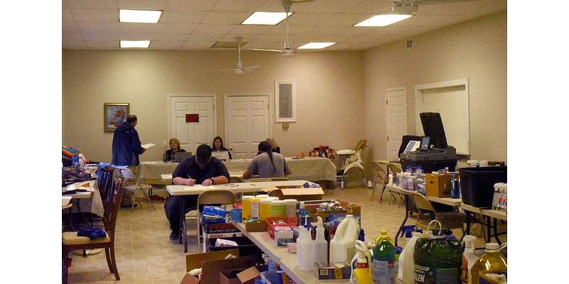 Western NC voters cast ballots in donation center after Helene tossed Ashe County