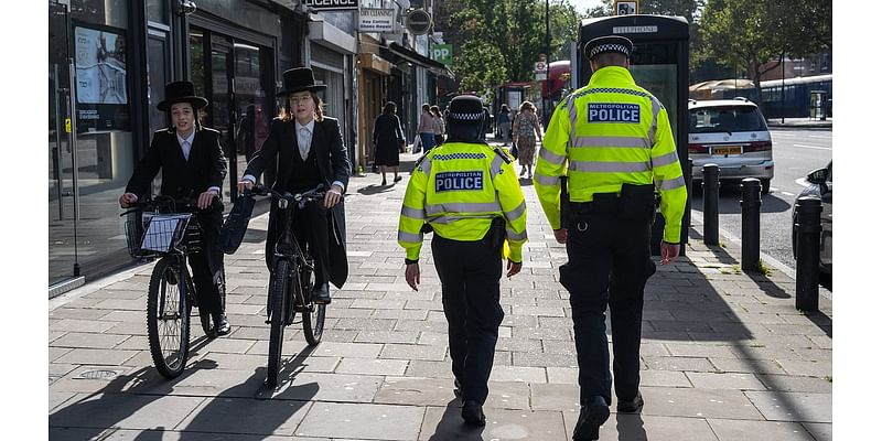 Anti-Semitic hate crime in London has skyrocketed four fold since October 7 massacre - overtaking Islamophobic incidents for the first time