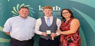 Coláiste Eoin Hacketstown pupil crowned Student of the Year at prestigious awards