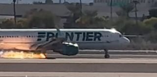 Video shows flames coming from Frontier Airlines flight after ‘hard’ emergency landing