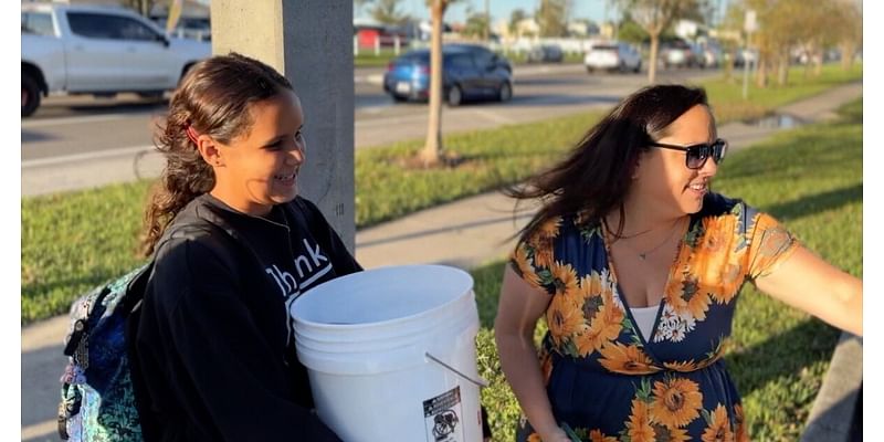 Leto High School hosts hurricane relief drive as students return to class