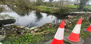 Road closure in place at site of Louth bridge damaged in car crash