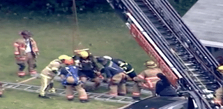 Dramatic rescue in Catonsville after person falls down well