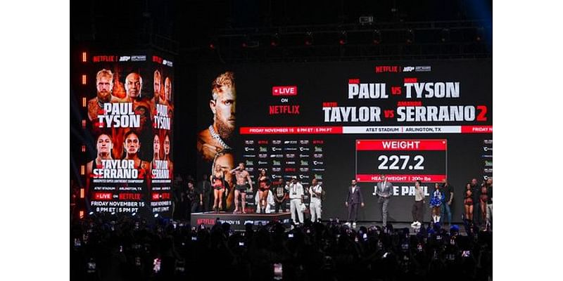 Tyson-Paul fight gives Netflix opportunity to show it can handle big events with NFL, WWE on horizon