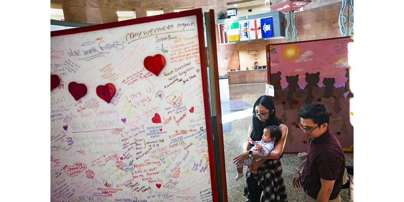 ‘I cried’: Oct. 1 shooting survivors talk healing at Las Vegas exhibit