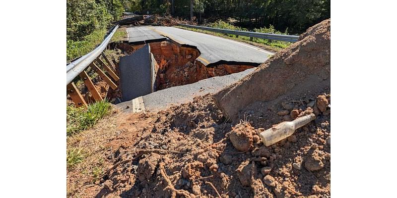 41 SC roads remain closed after Helene as repairs continue