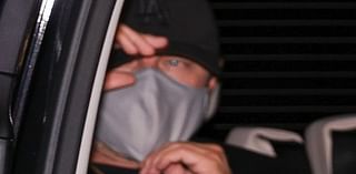 Leonardo DiCaprio covers up in a face mask as he attends star-studded Paris Fashion Week party at Costes Hotel with girlfriend Vittoria Ceretti and model Neelam Gill