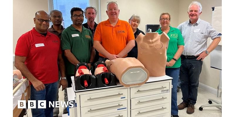 Trauma care mannequins donation boosts training for Manx doctors