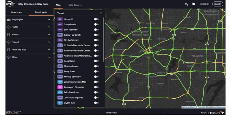 Navigate North Texas traffic, highways and transit with updated app for travelers