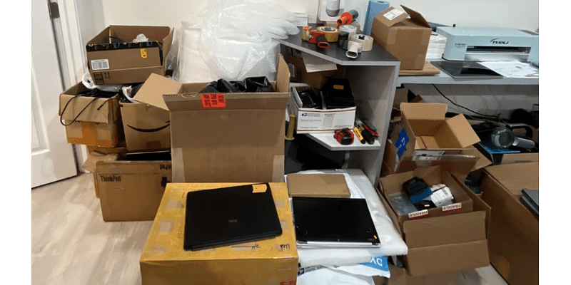 Campbell business owners accused of selling stolen electronics