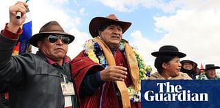 Bolivia: protest march by ex-president’s supporters reflects split at heart of left