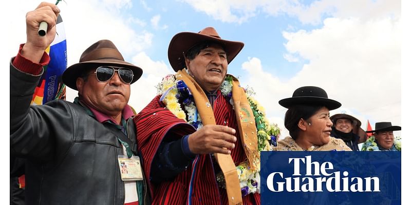 Bolivia: protest march by ex-president’s supporters reflects split at heart of left