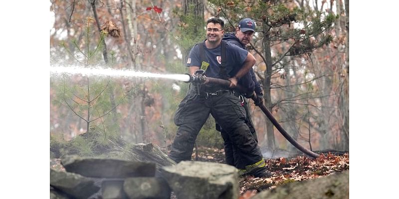 Massachusetts firefighters continue to battle stubborn brush fires across state