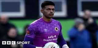 Boston United: Goalkeeper Cameron Gregory broke jaw in sending-off