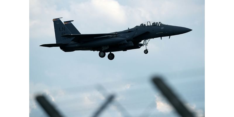 F-15 fighters arrive in Middle East: US military