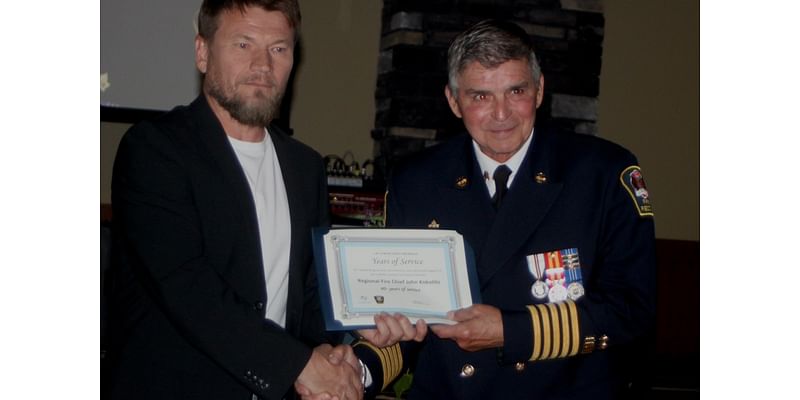 Lac La Biche County firefighters recognized at annual awards event