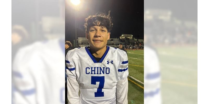 Chino football pulls out victory over South Hills with late TD