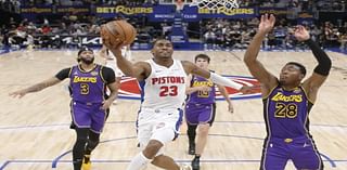 Jaden Ivey displays assertiveness and confidence as Pistons stun Lakers