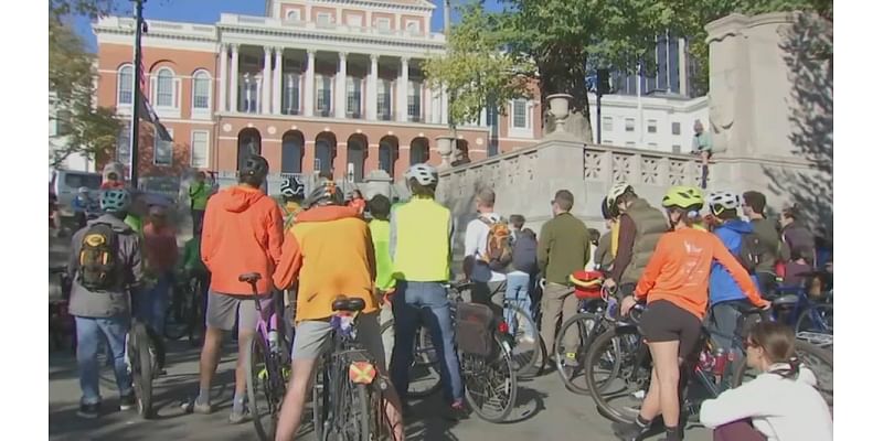 ‘Ride for Your Life': Hundreds of cyclists rally for road safety in Mass.