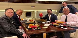 Trump gives RFK Jr McDonald’s ‘poison’ to eat on private plane