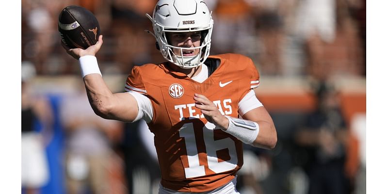 Manning leads No. 1 Texas over Mississippi State as Longhorns earn first SEC victory 35-13