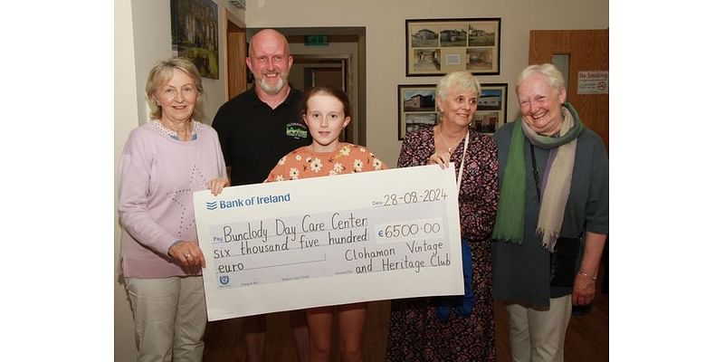 Wexford vintage club raise €6,500 with unique travelling cottage