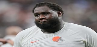 Browns offensive lineman carted off in first half of Sunday’s game against Saints