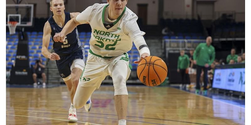 Eaglestaff shines as UND tops Dickinson State in Bismarck