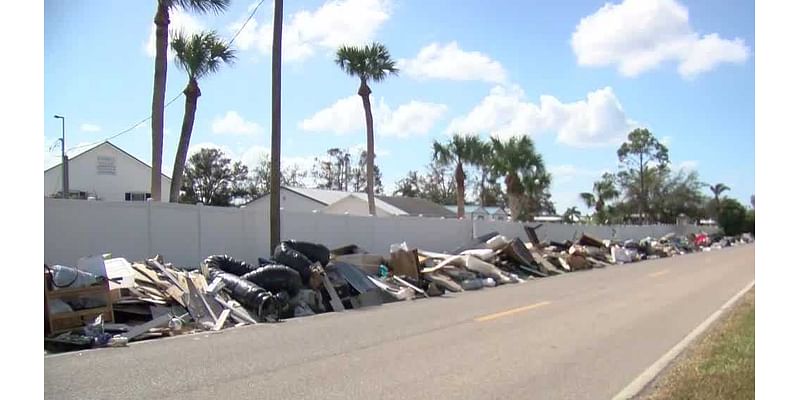 Punta Gorda Isles residents dealing with debris ahead of Tropical Storm Rafael