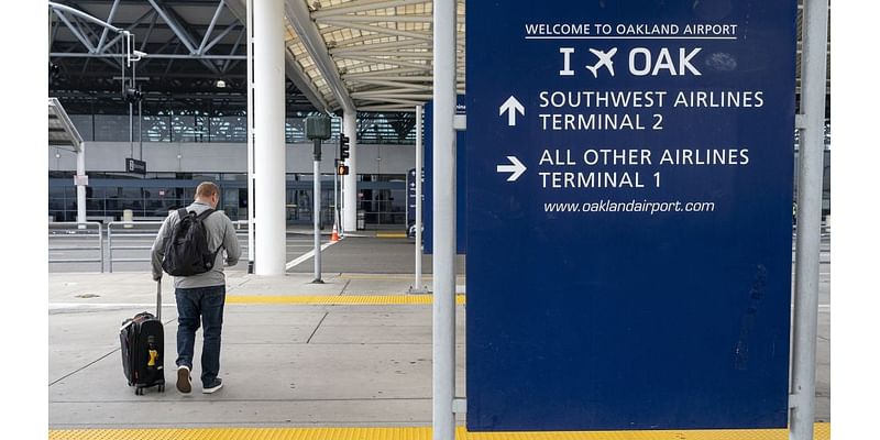 Oakland airport’s controversial name change blocked by judge