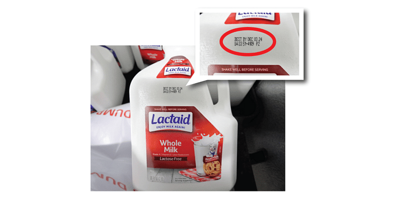 Unlisted amounts of almonds prompt LACTAID Milk recall