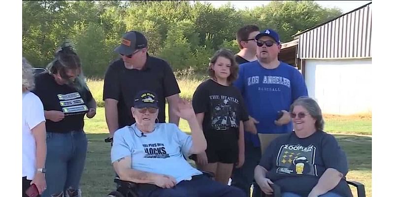 Community puts on car show as final wish for Vietnam veteran