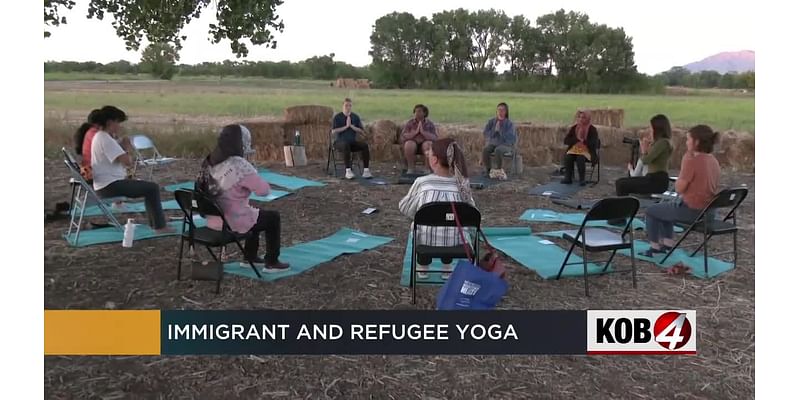 Yoga classes offer stress relief, community for refugees and immigrants