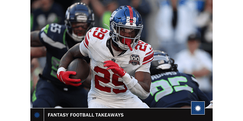 Fantasy football Week 5 takeaways: Brian Thomas looks like a steal, Tyrone Tracy seizes the day and more