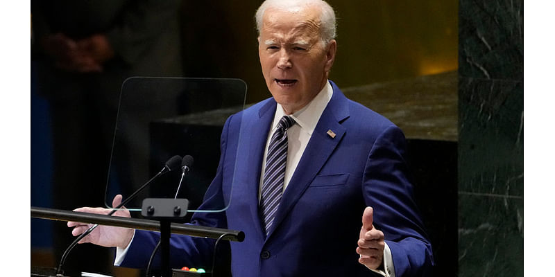 Biden set to give likely final U.N. address marked by wars in Ukraine, Middle East