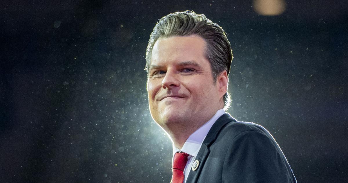 Trump says he will nominate Rep. Matt Gaetz of Florida to be attorney general