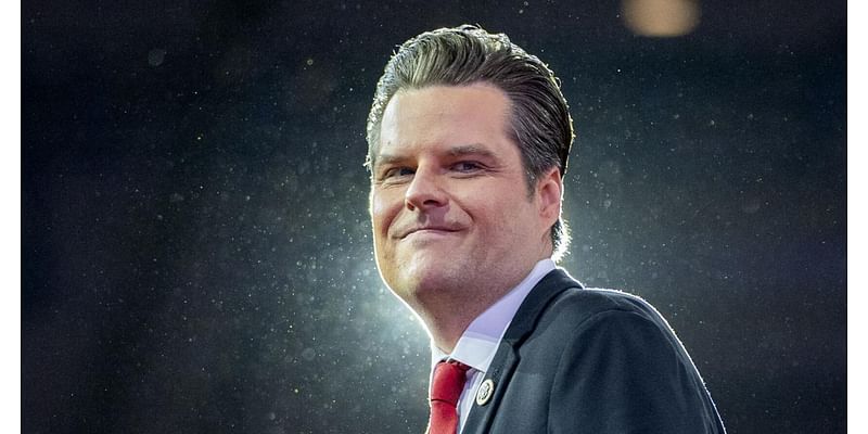 Trump says he will nominate Rep. Matt Gaetz of Florida to be attorney general