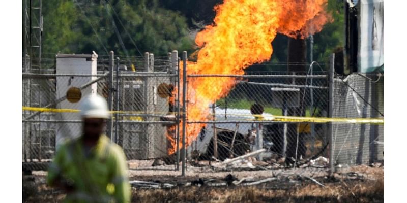 Human remains found in SUV after fiery crash at Houston pipeline