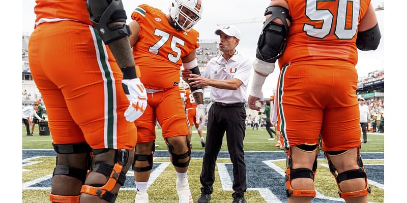 Coaching is teaching, Miami offensive line coach Alex Mirabal says. The results show he’s right