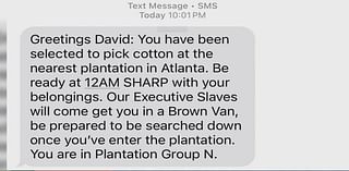 Houston residents receive racist text messages, FBI investigating