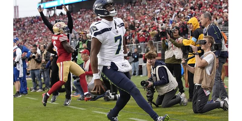 Geno Smith’s late TD run leads the Seahawks past the 49ers 20-17