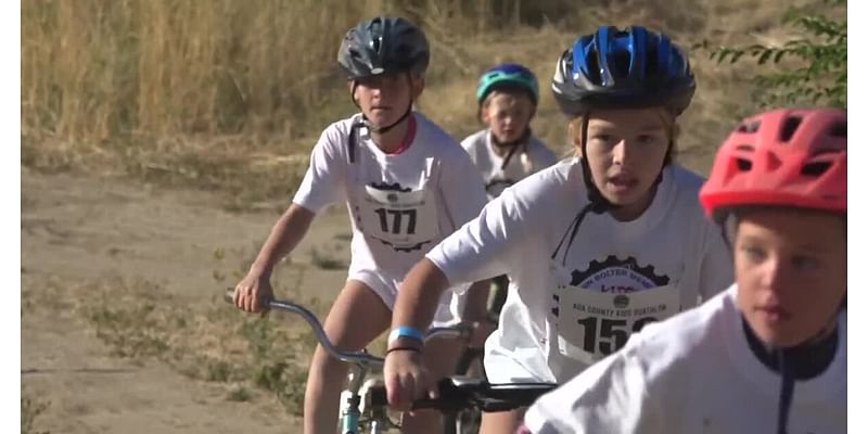 Kids duathlon memorializes fallen Ada County Sheriff's Deputy