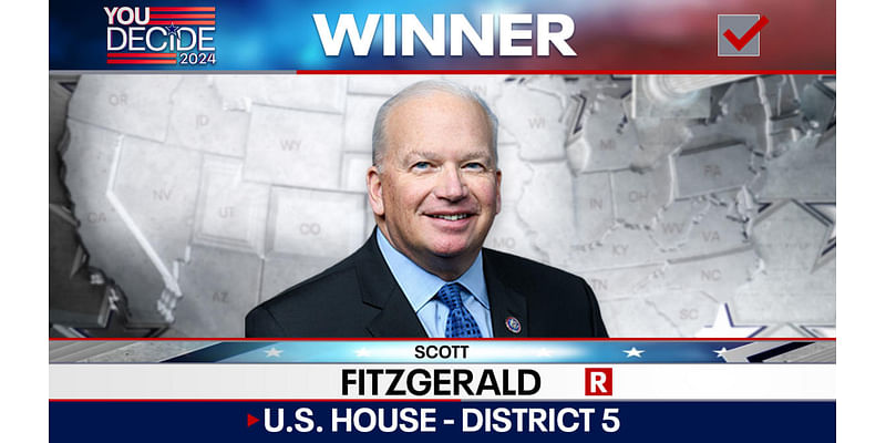 Live election results: Fitzgerald defeats Steinhoff in race for Wisconsin's 5th District