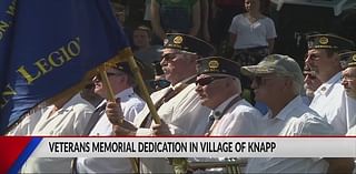 Good News Friday: Knapp honors its veterans with a memorial