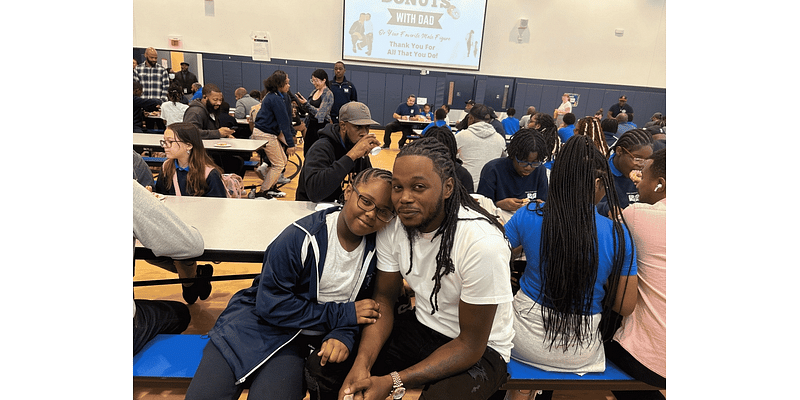 Donuts With Dad: Newark Fathers Bond With Kids At School Event