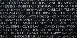 #TBT: Panel 44 from Vietnam Veterans Memorial installed at LBJ Presidential Library