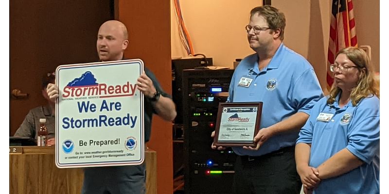 Sandwich now designated as National Weather Service StormReady community