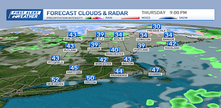 While it'll be dry, colder temperatures spill in for the weekend