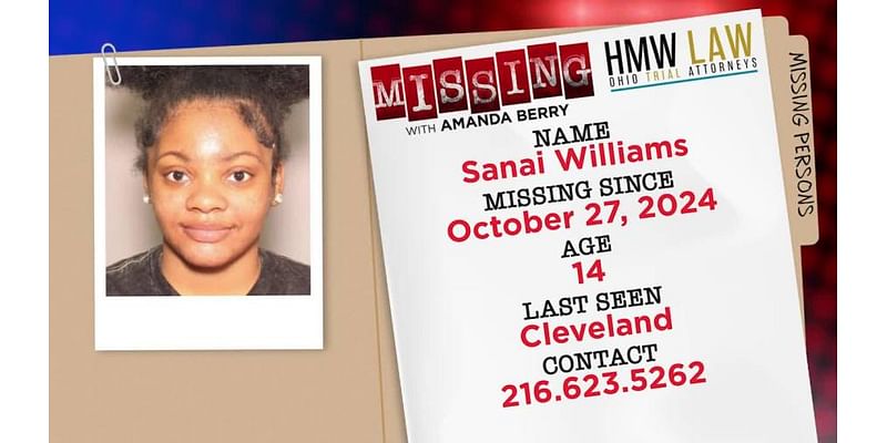 Missing: Sanai Williams